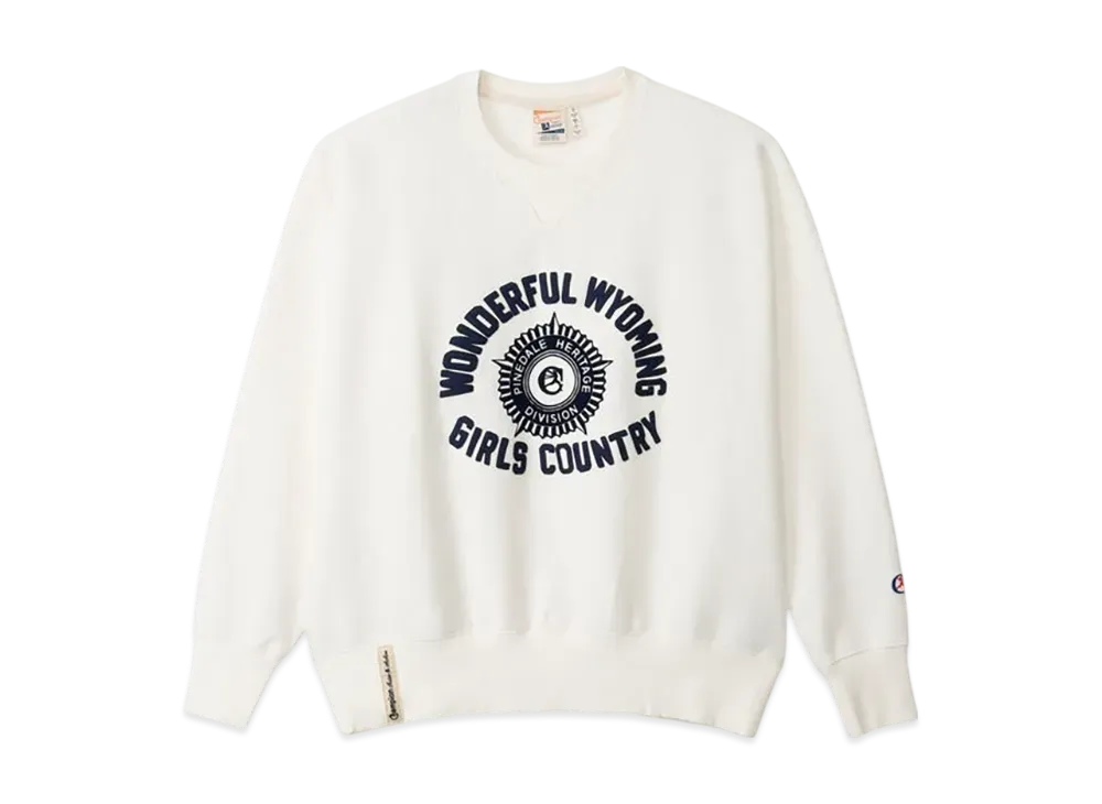 Champion Crewneck Sweatshirt "Off White"