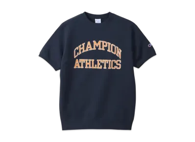 Champion Short Sleeve Crew Neck Sweatshirt 25SS "Navy"