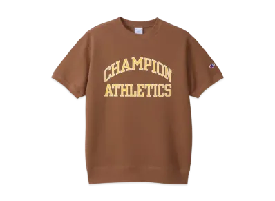 Champion Short Sleeve Crew Neck Sweatshirt 25SS "Light Brown"