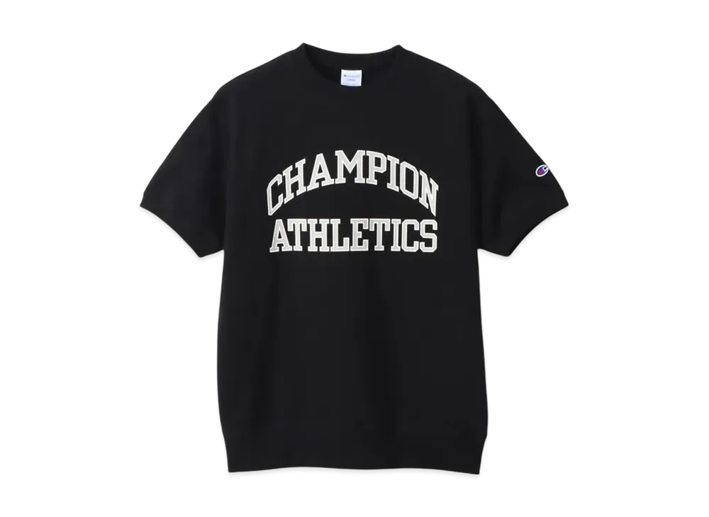 Champion Short Sleeve Crew Neck Sweatshirt 25SS "Black"