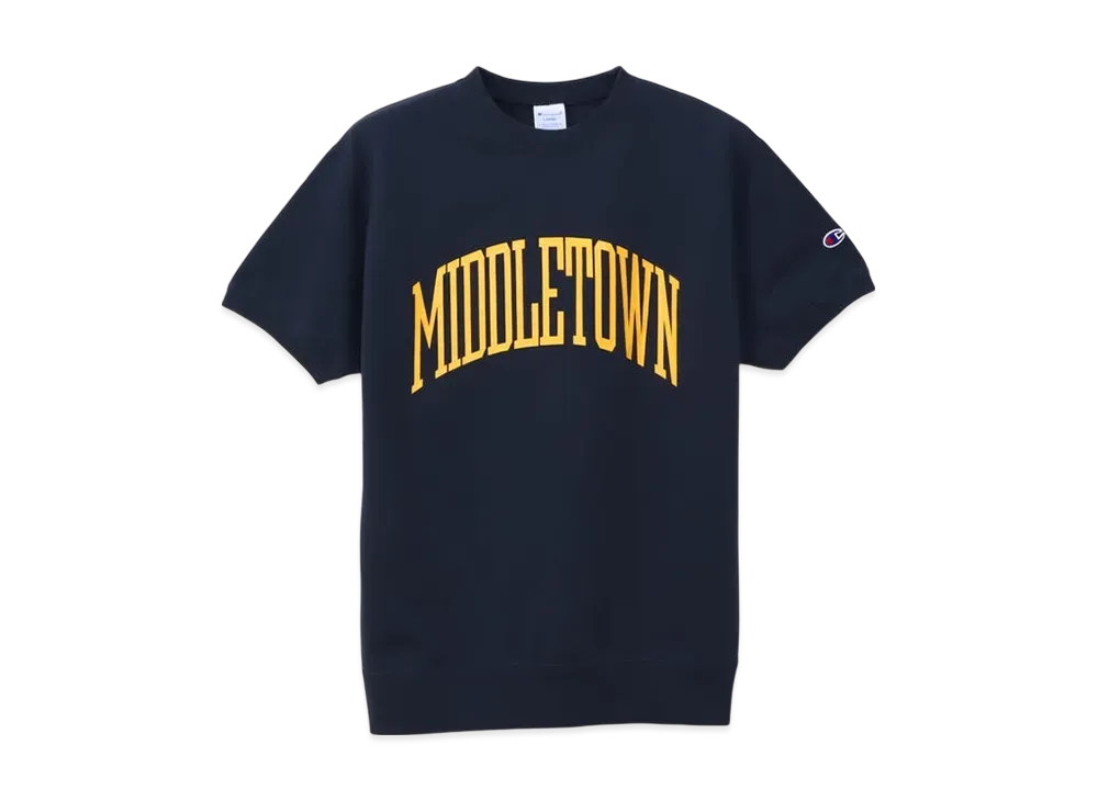 Champion Short Sleeve Crew Neck Sweatshirt 25SS "Navy"