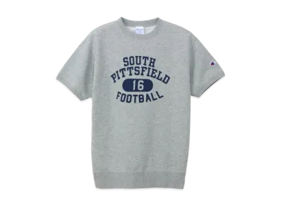 Champion Large Size Short Sleeve Crew Neck Sweatshirt 25SS "Oxford Gray"