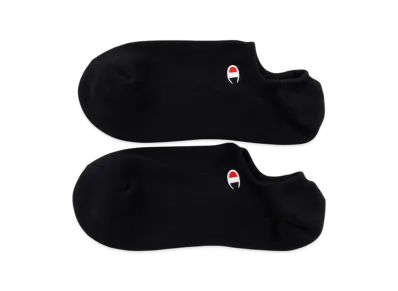 Champion 2 Pairs Ghost Socks "Black"