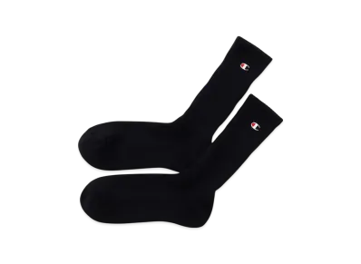 Champion 2 Pairs Full Length Socks "Black"