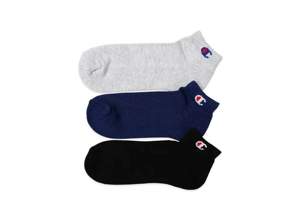 Champion 3 Pairs Short Length Socks "Assort"