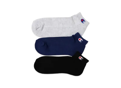 Champion 3 Pairs Short Length Socks "Assort"
