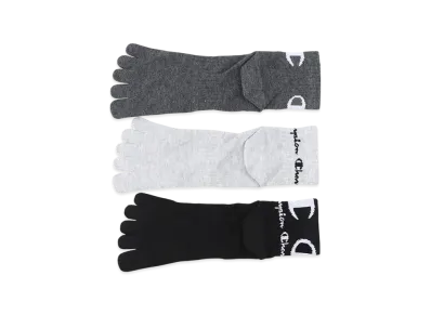 Champion 3 Pairs Quarter Length Socks "Monotone Assortment"