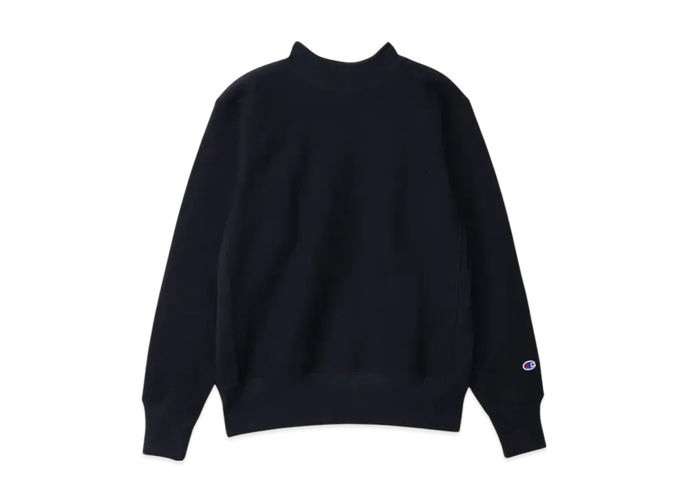 Champion Reverse Weave Mock Neck Sweatshirt 24FW "Black"