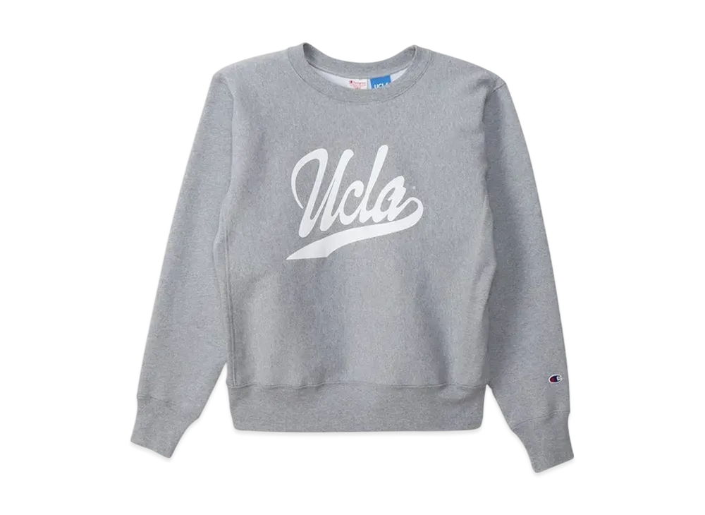 Champion Reverse Weave Crew Neck Sweatshirt 24FW "Oxford Gray"