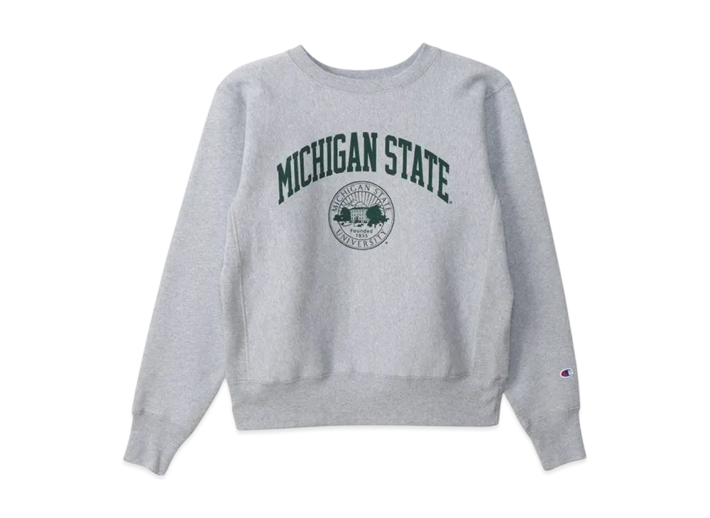 Champion Reverse Weave Crew Neck Sweatshirt 24FW "Oxford Gray"