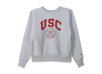 Champion Reverse Weave Crew Neck Sweatshirt 24FW "Oxford Gray"