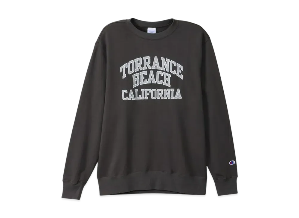 Champion Crew Neck Sweatshirt 24FW "Off Black"