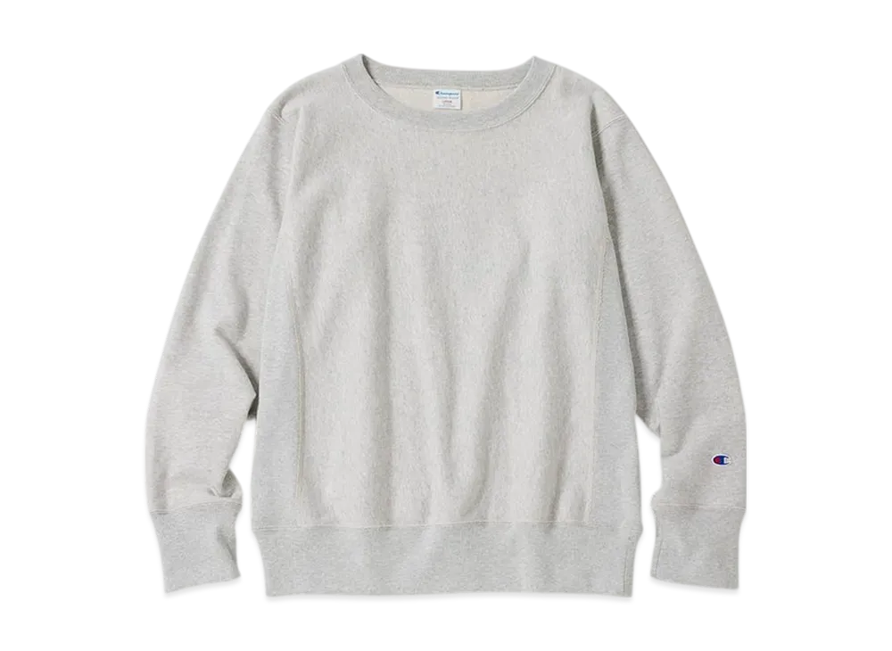 Champion Reverse Weave Crew Necks Sweatshirt 25SS "Light Gray"