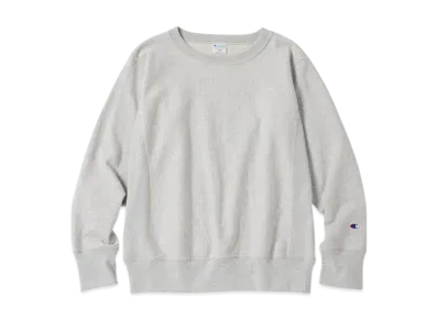 Champion Reverse Weave Crew Necks Sweatshirt 25SS "Light Gray"