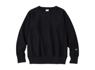 Champion Reverse Weave Crew Necks Sweatshirt 25SS "Black"