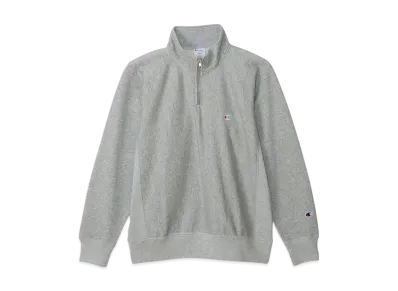 Champion Reverse Weave Half Zip Sweatshirt 25SS "Oxford Gray"