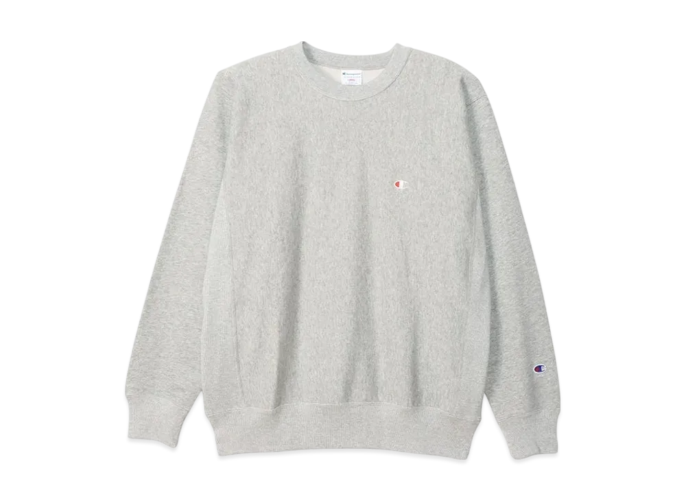 Champion Reverse Weave Crew Neck Sweatshirt 25SS "Oxford Gray"