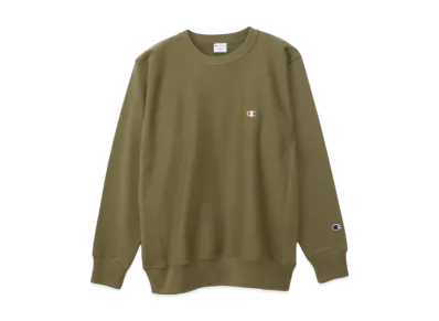 Champion Reverse Weave Crew Neck Sweatshirt 25SS "Olive Green"