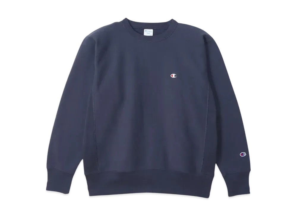 Champion Reverse Weave Crew Neck Sweatshirt 24FW "Dark Navy"
