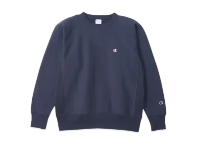 Champion Reverse Weave Crew Neck Sweatshirt 24FW "Dark Navy"