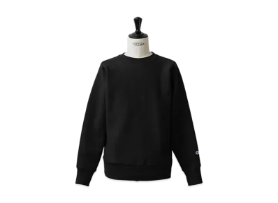 Champion Reverse Weave Crew Neck Sweatshirt 12.5oz "Black"