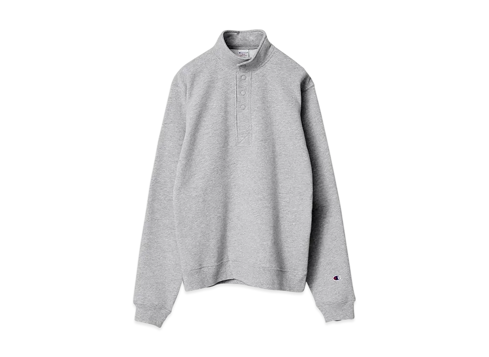 Champion Half Snap Sweatshirt "Oxford Gray"