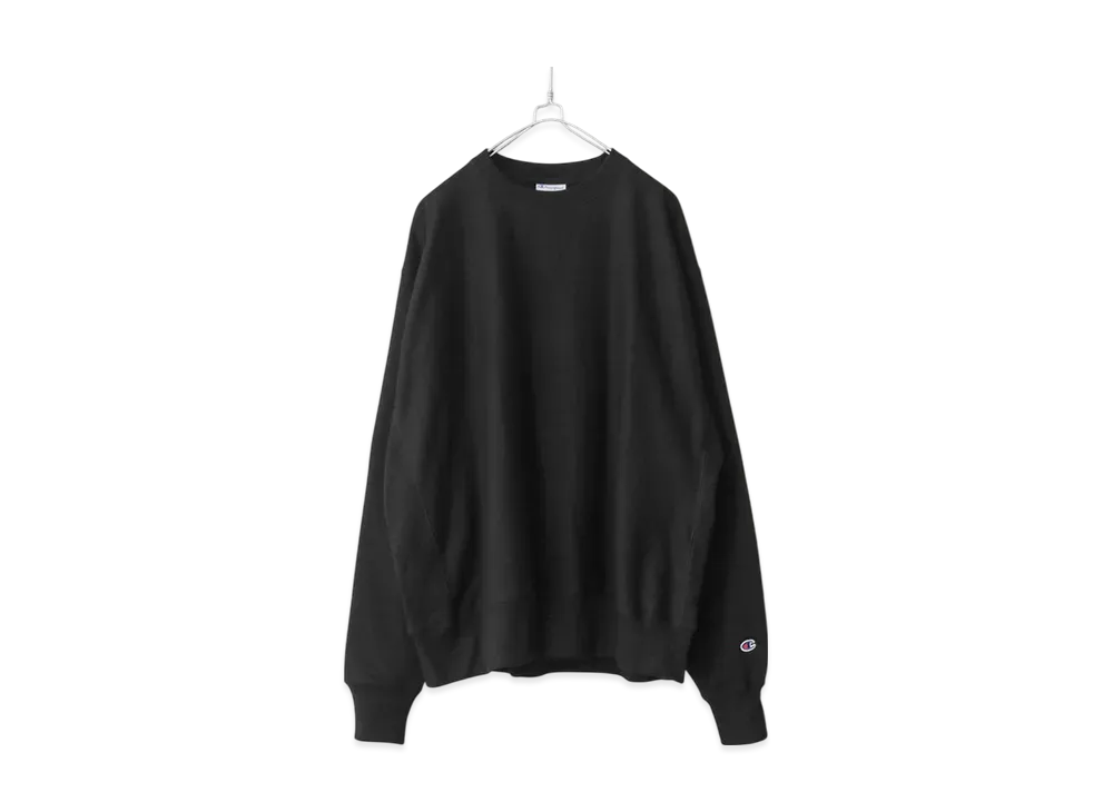 Champion Reverse Weave Pullover Sweatshirt "Black"
