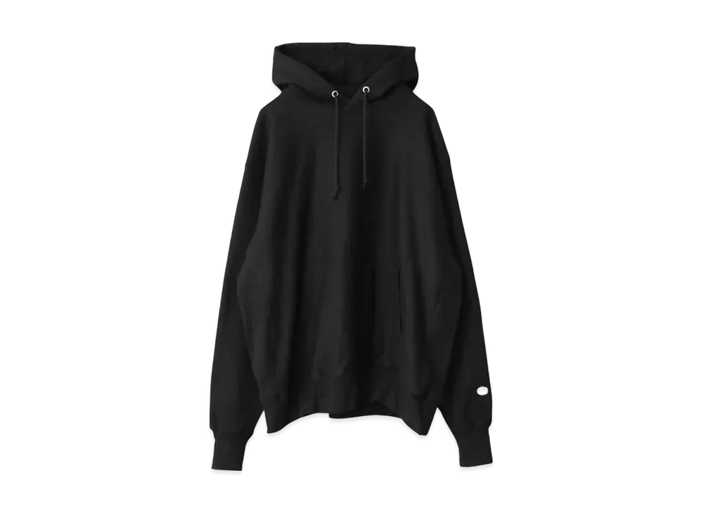 Champion Reverse Weave Pullover Sweatshirt Hoodie "Black"