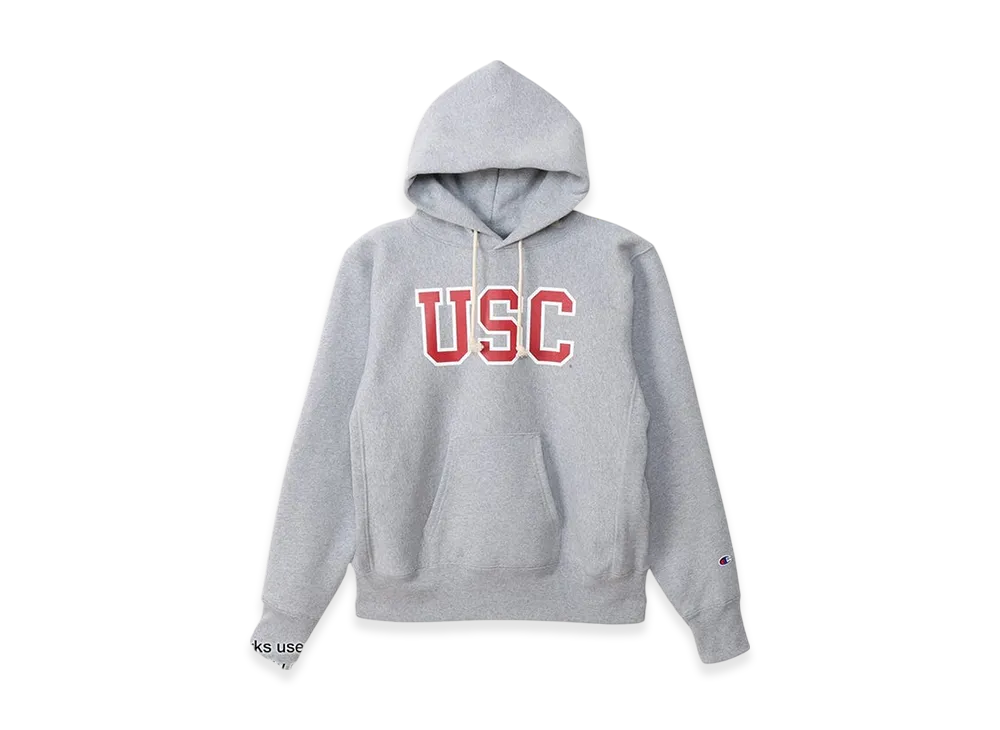 Champion Reverse Weave Hooded Sweatshirt 24FW "Oxford Gray"