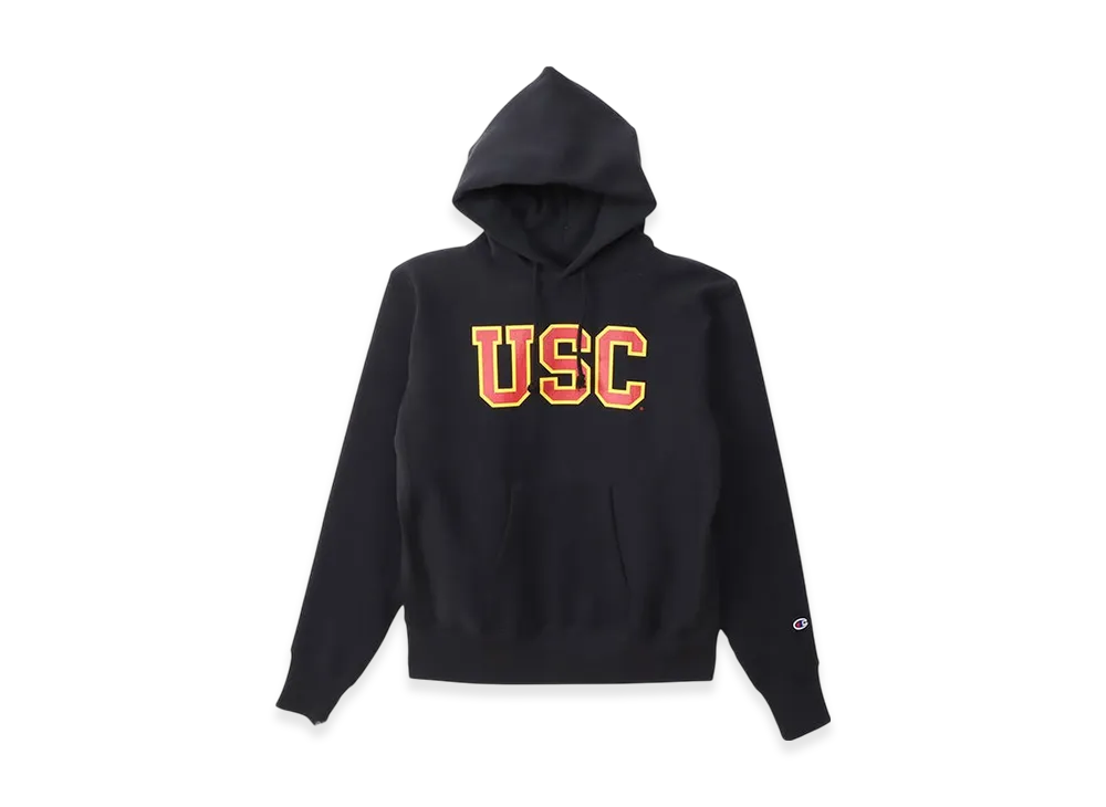 Champion Reverse Weave Hooded Sweatshirt 24FW "Black"