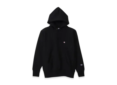 Champion Reverse Weave Hooded Sweatshirt 24FW "Black"