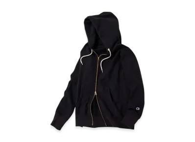 Champion Reverse Weave Zip Hooded Sweatshirt 24FW "Black"