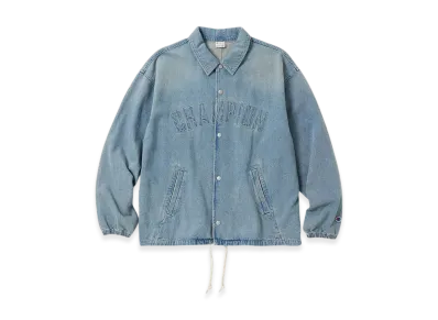 Champion Coach Jacket 25SS "Stonewashed Blue"