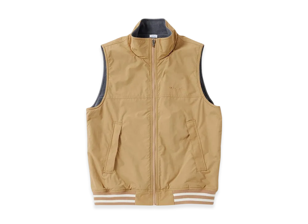Champion Zip Vest 24FW "Beige"