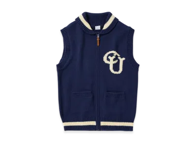 Champion Zip Vest 24FW "Navy"