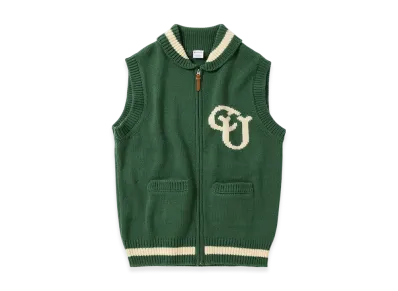 Champion Zip Vest 24FW "Dark Green"