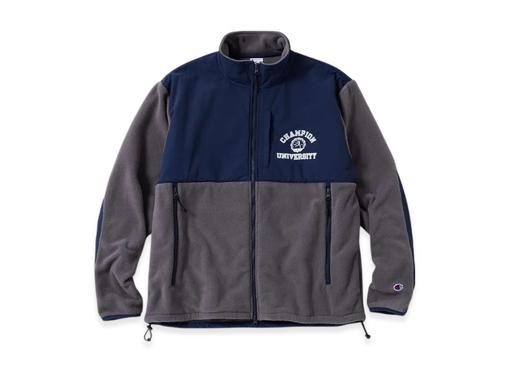 Champion Zip Jacket 24FW "Medium Grey"