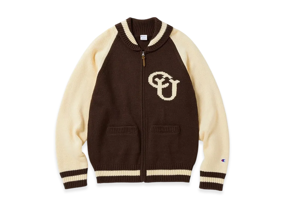 Champion Zip Jacket 24FW "Dark Brown"