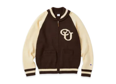 Champion Zip Jacket 24FW "Dark Brown"