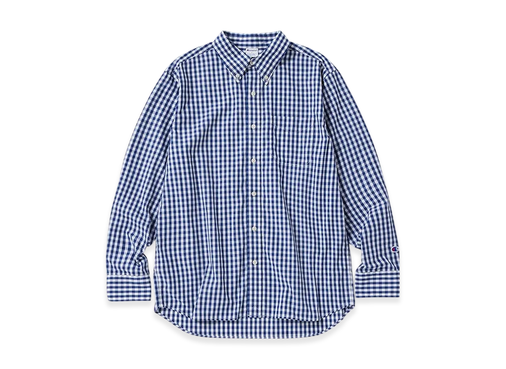 Champion Button Down Shirt 24FW "Navy"