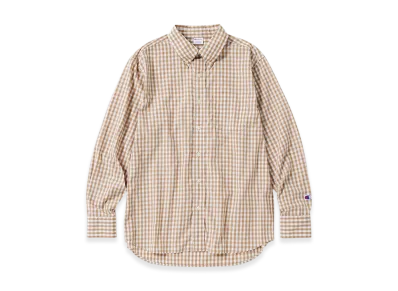 Champion Button Down Shirt 24FW "Beige"