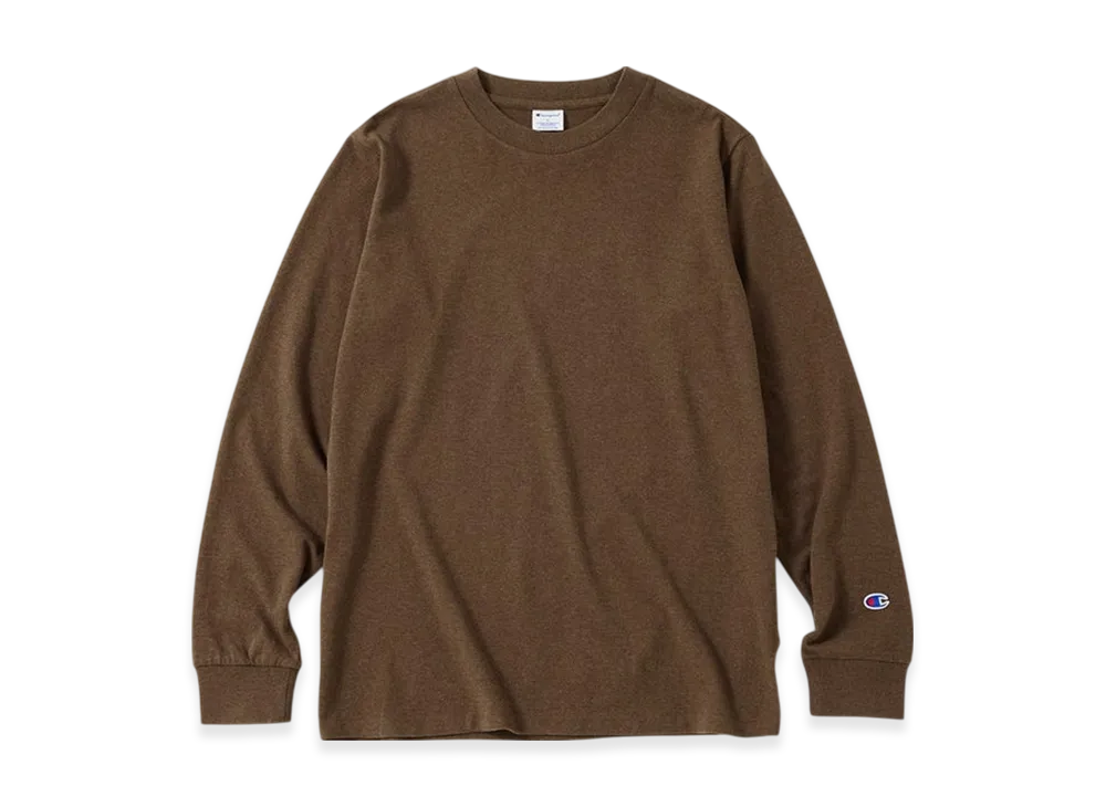 Champion Long Sleeve T-Shirt 25SS "Heather Brown"