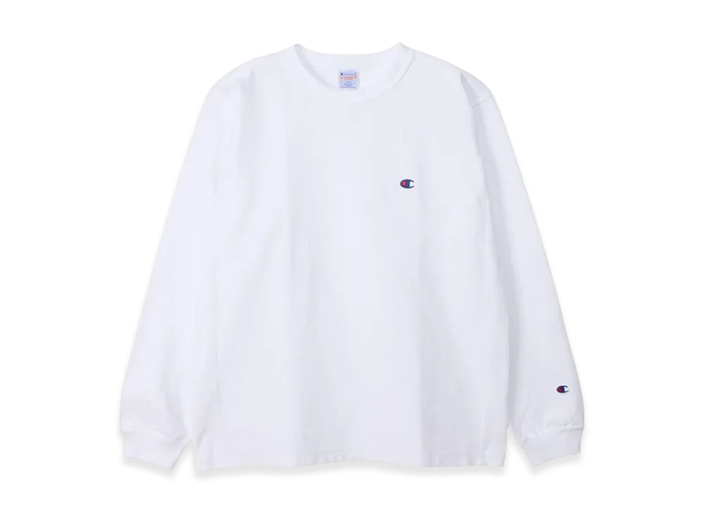 Champion Reverse Weave Long Sleeve T-shirt 25SS "White"