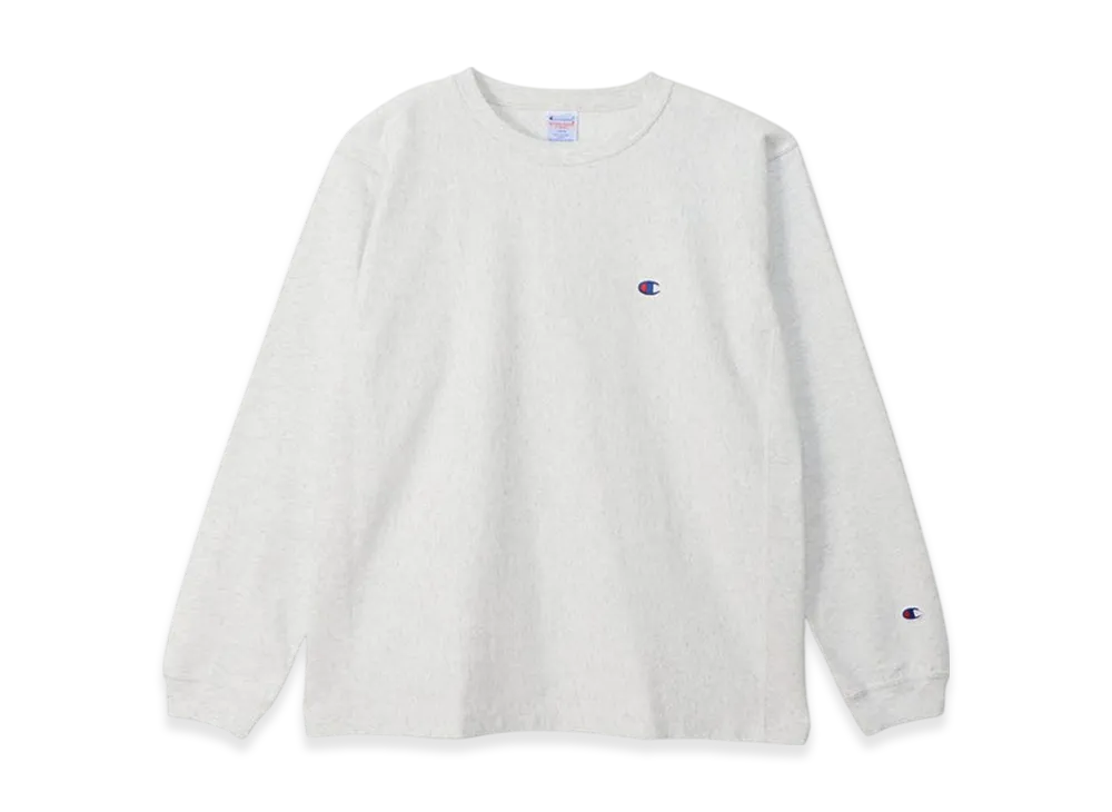 Champion Reverse Weave Long Sleeve T-shirt 25SS "Oatmeal"