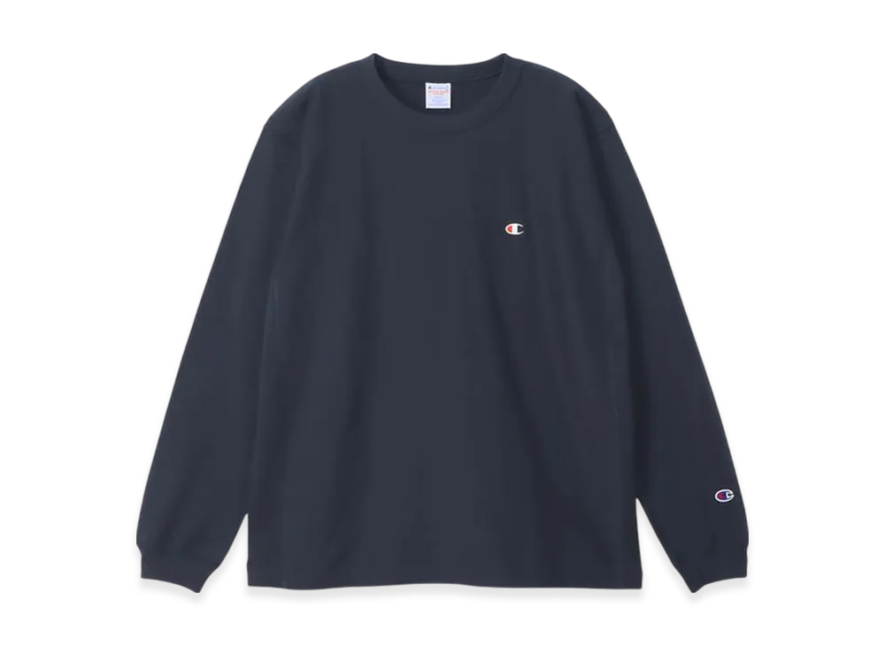 Champion Reverse Weave Long Sleeve T-shirt 25SS "Navy"