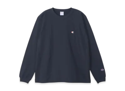 Champion Reverse Weave Long Sleeve T-shirt 25SS "Navy"