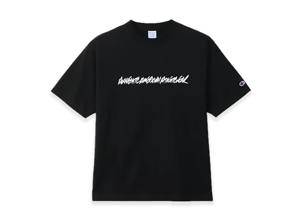 チャンピオン x 内田 洋一朗 ショート スリーブ Tシャツ "ブラック"