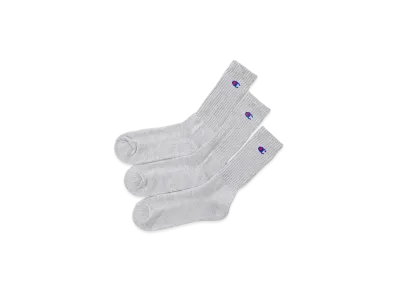 Champion 3P Socks "Heather Gray"