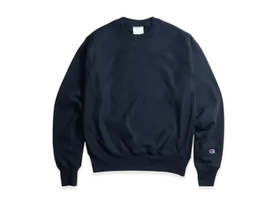 Champion Reverse Weave Crew Neck Sweat Bigsize "Navy"