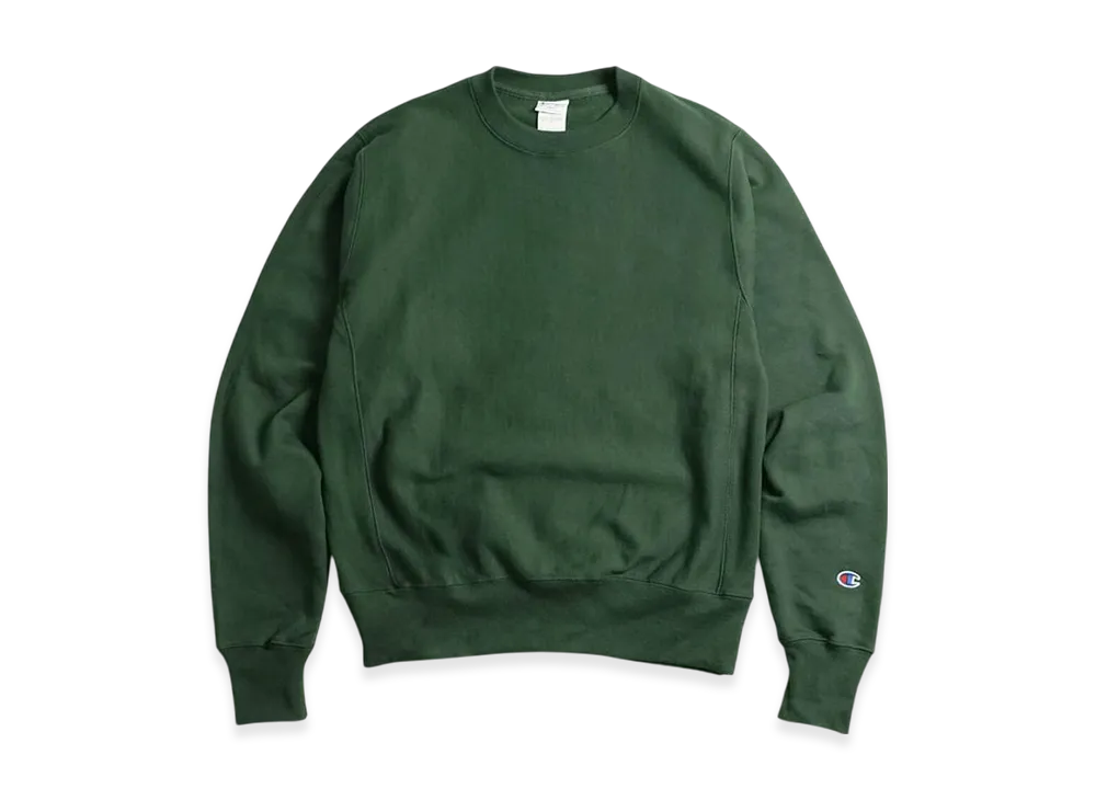 Champion Reverse Weave Crew Neck Sweat Bigsize "Dark Green"